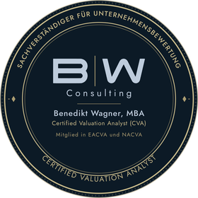 Siegel B|W Consulting – Sachverständiger für Unternehmensbewertung, Certified Valuation Analyst